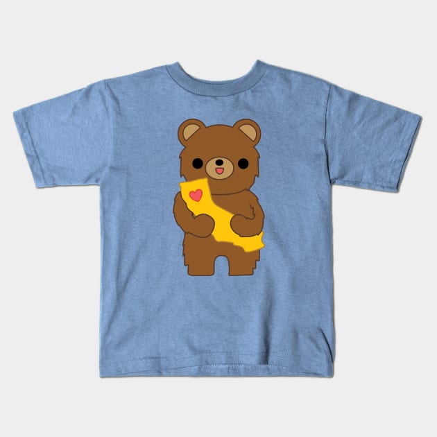 California Bear Kids T-Shirt by BoredInc